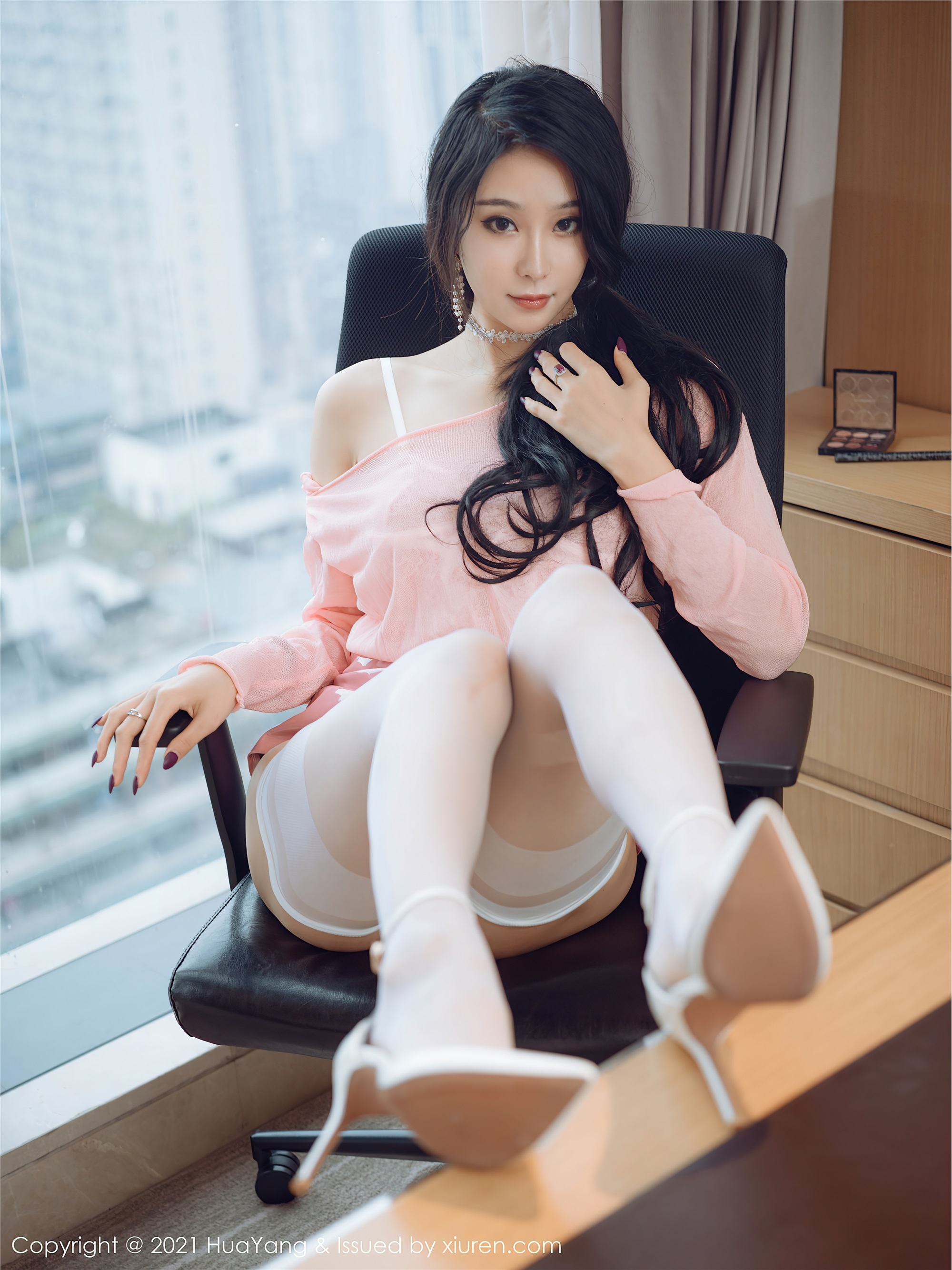 HuaYang花漾 2021.06.07 Vol.411 蓝夏Akasha